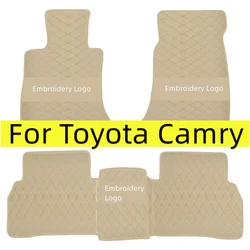 Car Mats For Toyota Camry Daihatsu Altis XV30 2002~2006 Durable Carpet Rugs Leather Floor Mat Anti Dirt Pad Car Accessories 2003