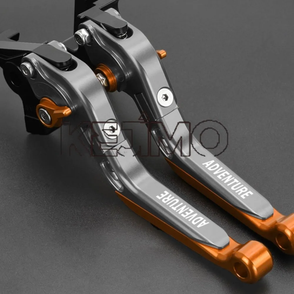 

For KTM 790 Adventure R 2017- 2023 2024 2025 790ADV Adjustable Aluminium Brake Clutch Levers Handle Grips Motorcycle Accessories