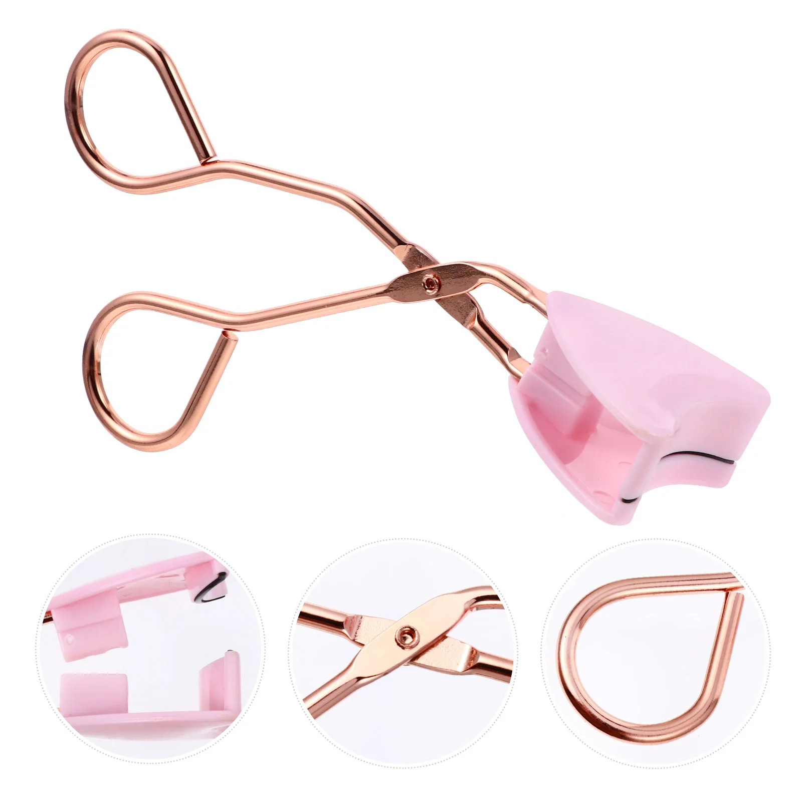 أداة تجعيد الرموش المغناطيسية المصنوعة من الفولاذ المقاوم للصدأ، أداة مكياج احترافية، تجعيد طبيعي يدوم طويلاً للنساء والفتيات #4