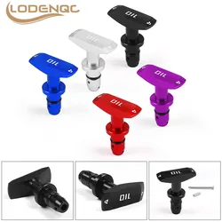 Universal Car Oil Dipstick Pull Handle Engine Oil Pullhandle Aluminum Billet Brand New Universal Automobile Replacement BX102191
