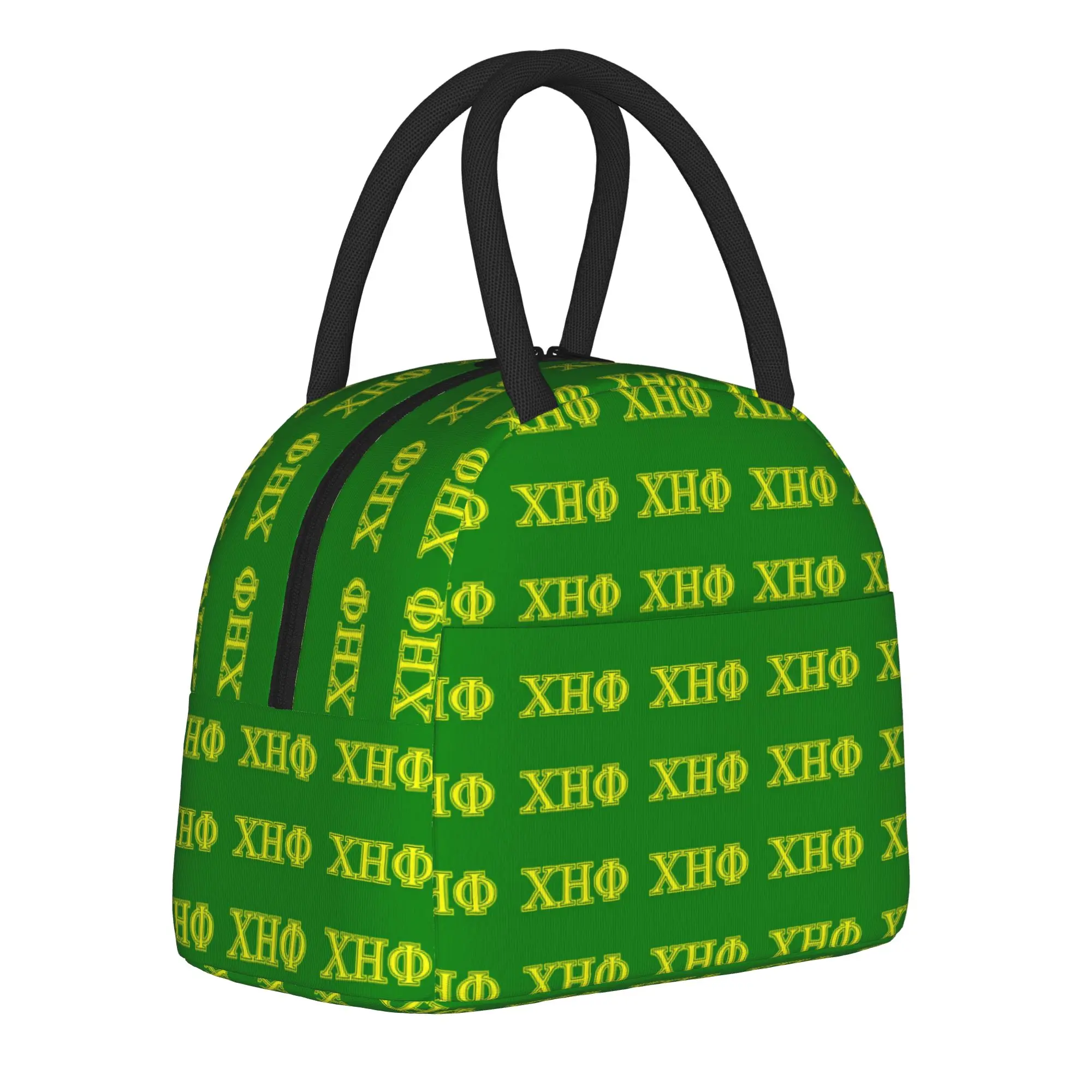 CHI ETA PHI Sorority Nurse 1932 Lunch Bag For Girls  Print Lunch Box Office Cooler Bag Convenient Oxford Thermal Tote Handbags