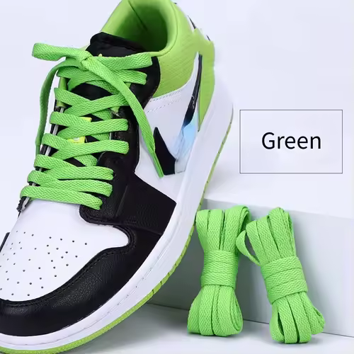 1 pair flat shoes Solid color shoelaces Canvas shoes sports and leisure shoelaces length 100/120/140/160/180cm Shoe accessories - Image 14