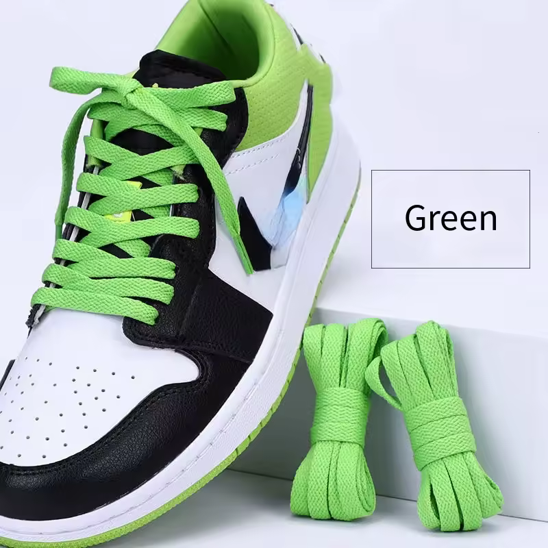 1 pair flat shoes Solid color shoelaces Canvas shoes sports and leisure shoelaces length 100/120/140/160/180cm Shoe accessories - Image 14