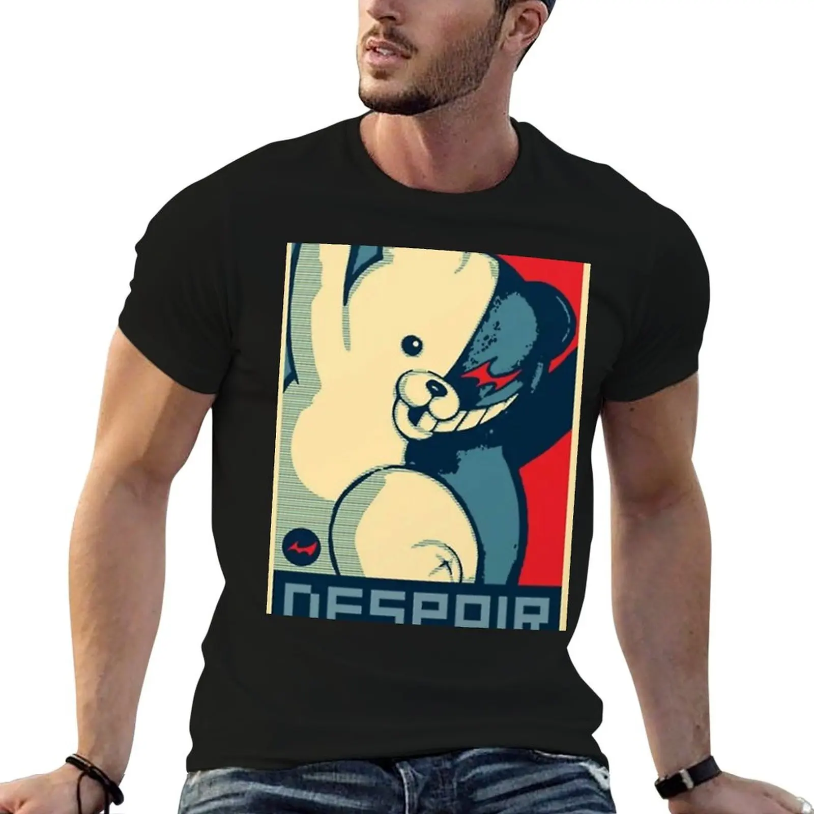 Danganronpa Monokuma T-Shirt t shirts for man cotton printed t shirts for man essential t shirt T-shirt
