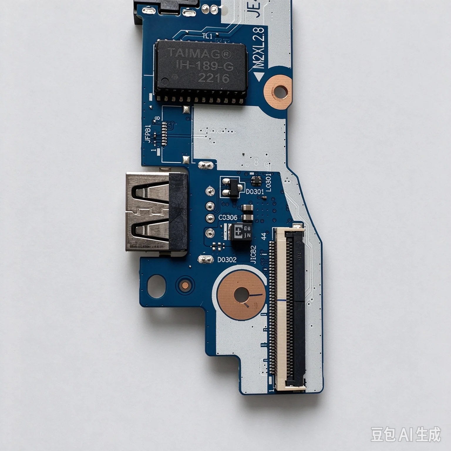 For Lenovo ThinkPadE14 R14 Gen4 switch board USB network port board 5C51C94269 NS-E211