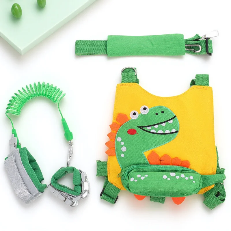 

1 комплект, детский прогулочный ремень, регулируемый анти-потерянный ремень безопасности, ремешок на запястье, веревка, детский трос, удлиняет прогулку для малышей 1,5 м
