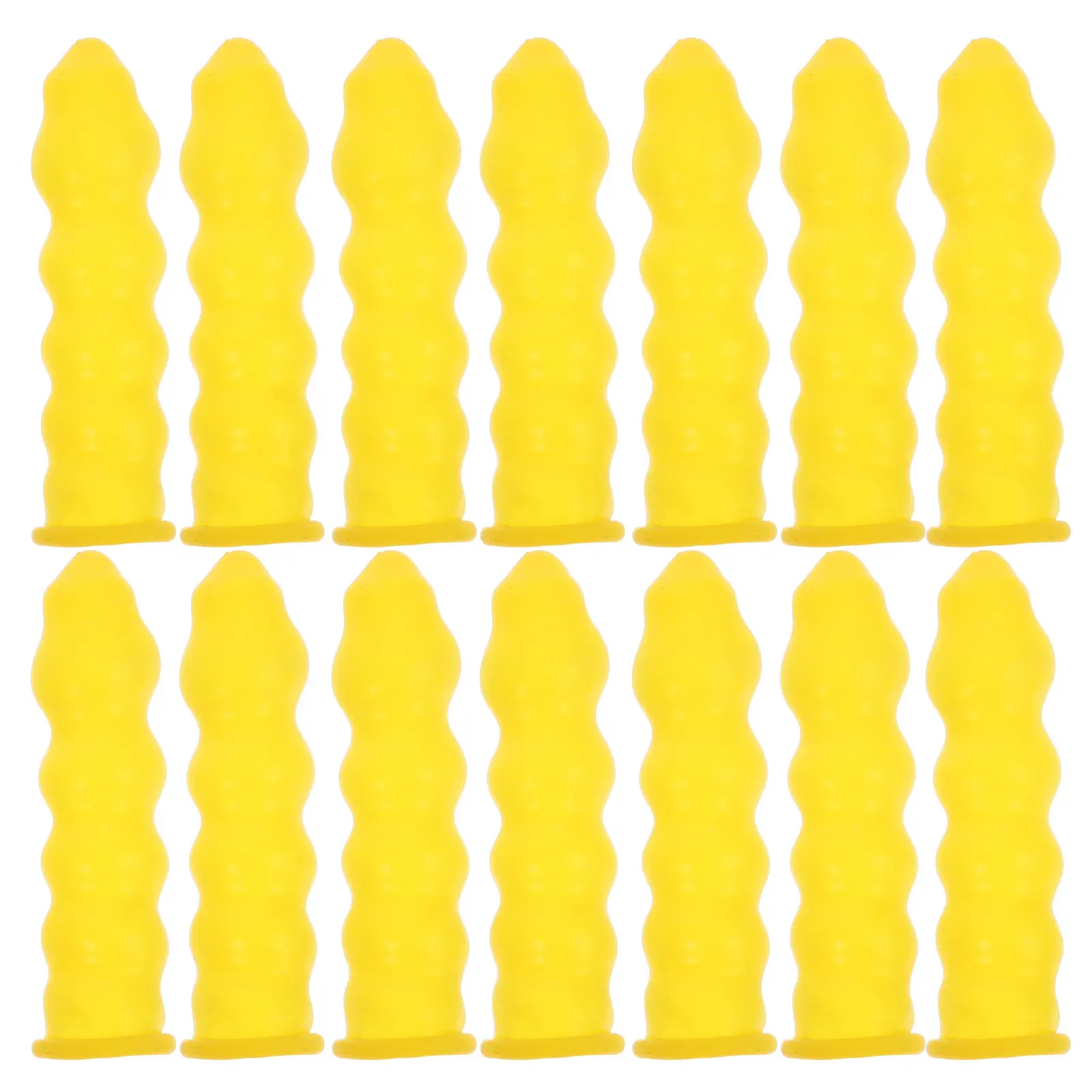 

20 шт. высокоэластичных латексных колпачков для герметика, предотвращающих попадание воздуха, многоразовые наконечники для тюбиков с герметиком