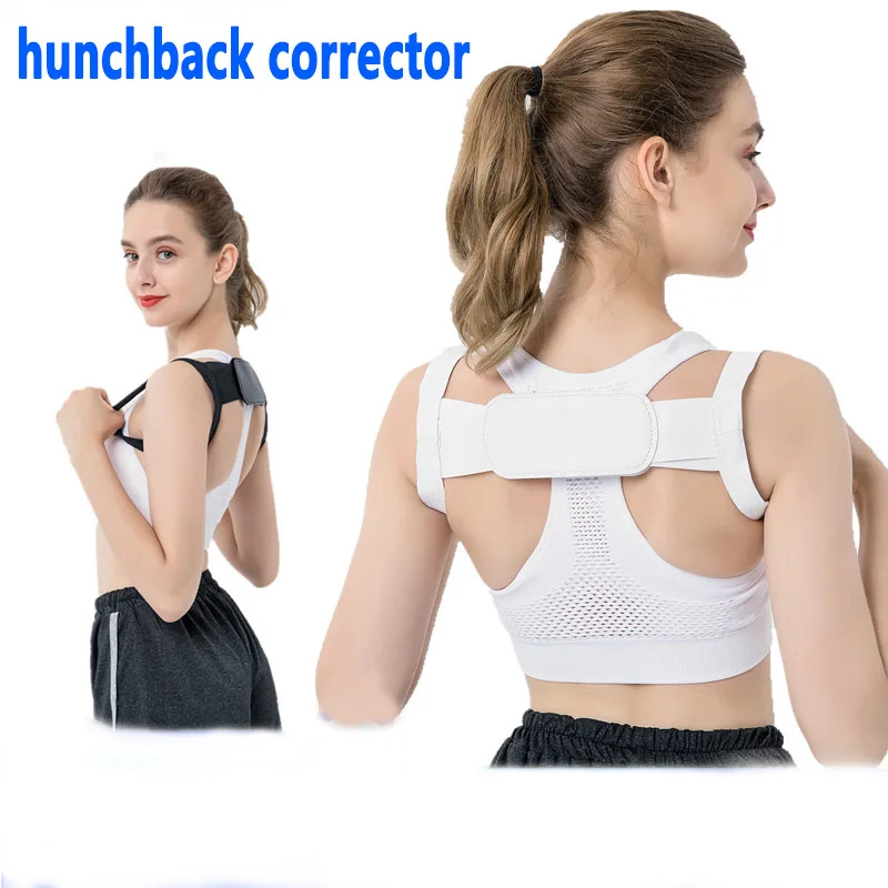 Adjustable Posture Corrector Brace Shoulder Back Support Belt for Men Women Upper Back Providing Pain Relief Medical Health Care