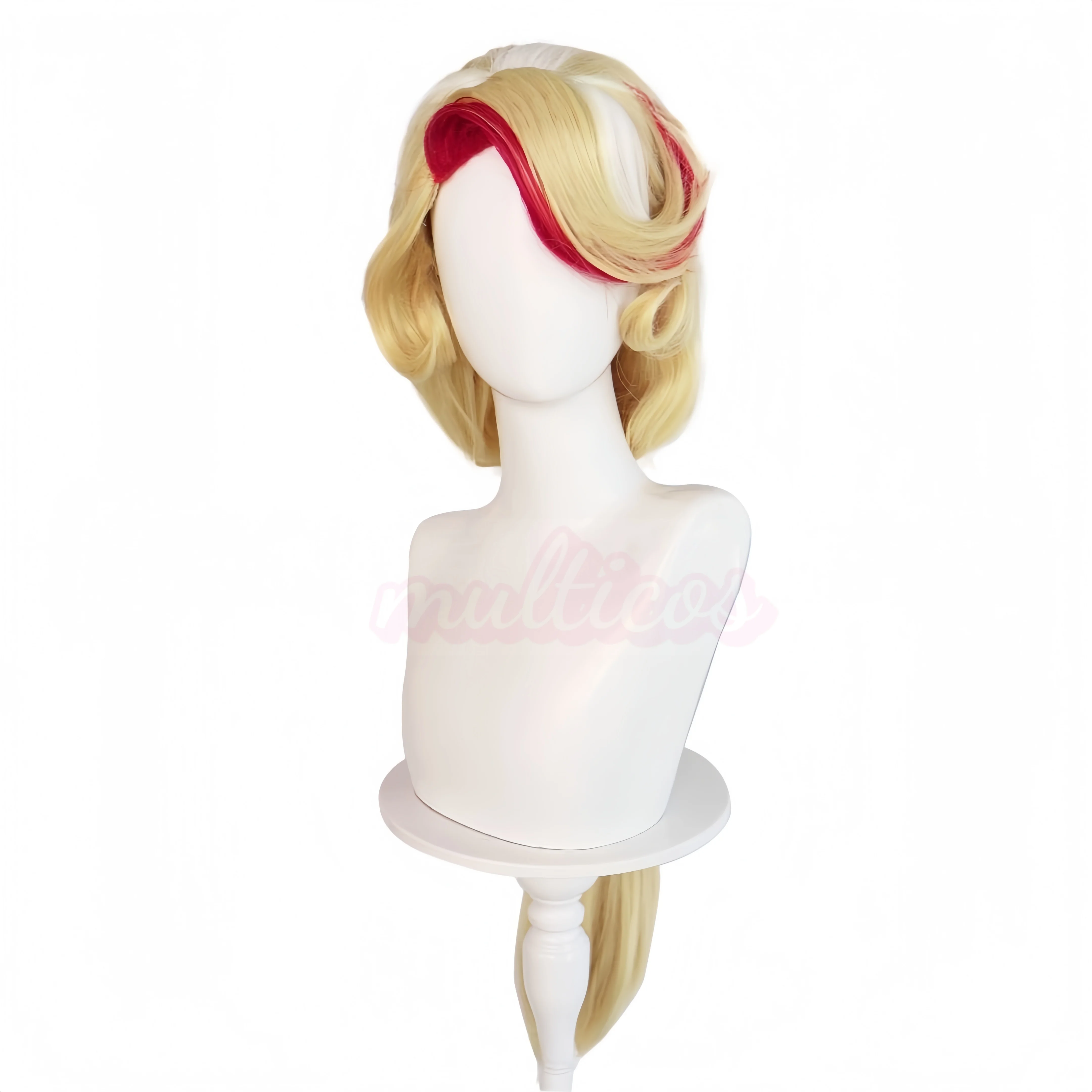 High Quality Charlie Morningstar Wig Heat Resistant Synthetic Hair Anime Cosplay Wigs + Wig Cap