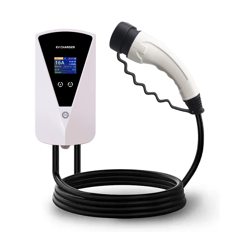 2024 New Arrival 32A 7kw 11kw 22kw Charging TYPE 2 Electric Car Charger Wall Mounted EV Charger