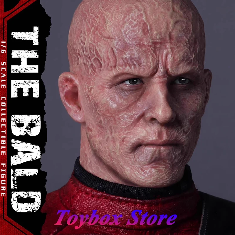 

PRESENT TOYS PT-SP88 1/6 Scale Collectible Deadpool The Bald Wade Man Burned Head Sculpt Super Hero for 12-Inch Figure Body