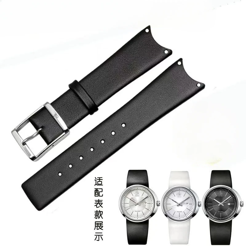 

For CK Watchband K0H231/KOH233/KOV231/KOH211 Genuine Leather Watch Strap Series Soft Comfortable Watch Band Accessories 21 22mm