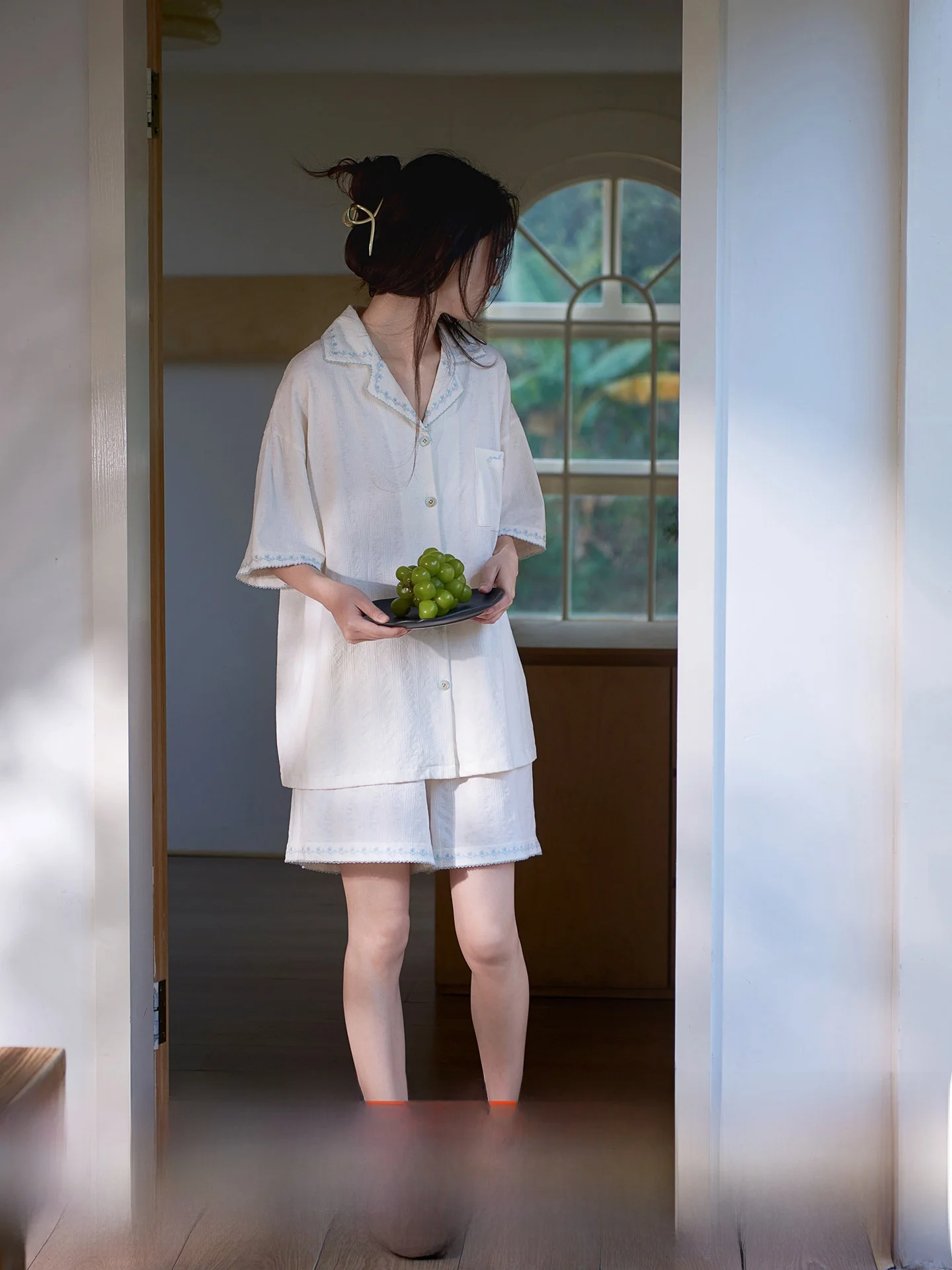 pijamas-de-algodon-mrs-si-li-cool-sensation-para-mujer-estilo-2026-nuevas-de-verano-manga-corta-bordado-retro-blancas-delgadas-y-transpirables