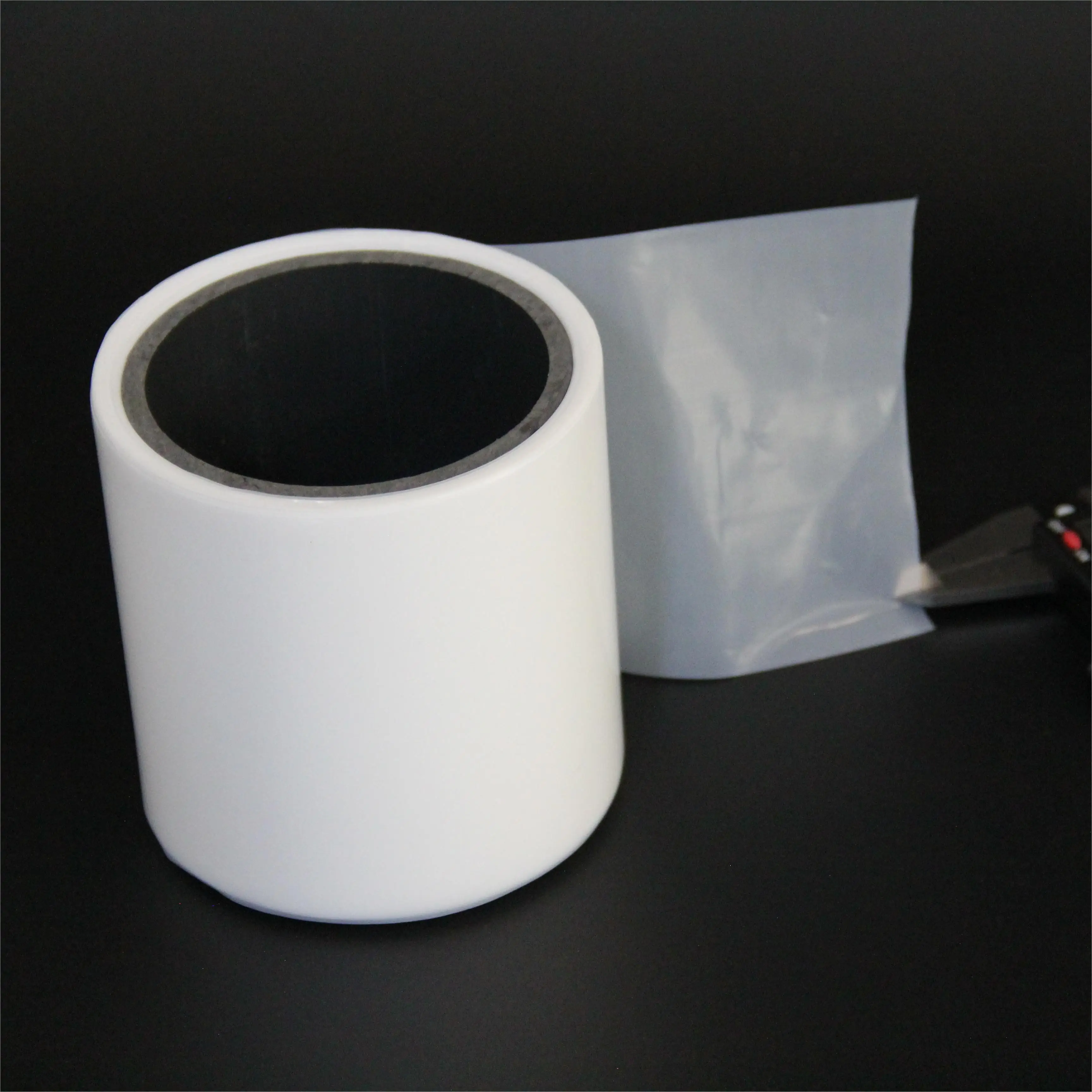 Hoja de película de PTFE, placa de alta temperatura, espesor de plástico de 0,1mm/0,2mm/0,3mm/0,4mm/0,5mm, resistente a la corrosión