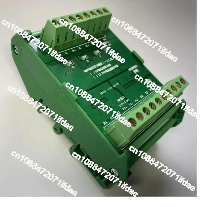 1 in 2 Out 5V/24V/RS422 Differential Encoder Signal Splitter, Push-pull Collector Output Converter ABZ PNP NPN