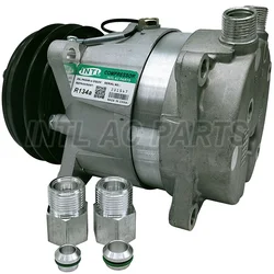 air conditioner compressor for Komatsu 42N-07-11170 42N-07-56132 42N0756132 42N0711170 205A53 42N0756132 6553633 6560649 3633