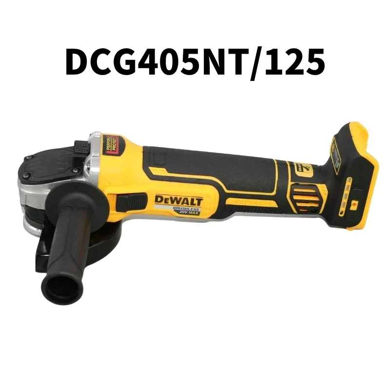 DEWALT 125MM Angle Grinder  Wireless Brushless Maglev Metal Cutting Charging angle grinder DCG405NT with Recoil Brake 20V