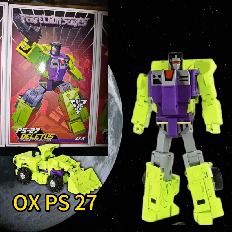 

[In Stock] Transformation Toy OX MMC PS-27 PS27 Devastator Ocular Max Scrapper MP Scale Action Figure Collectible Gift Boys