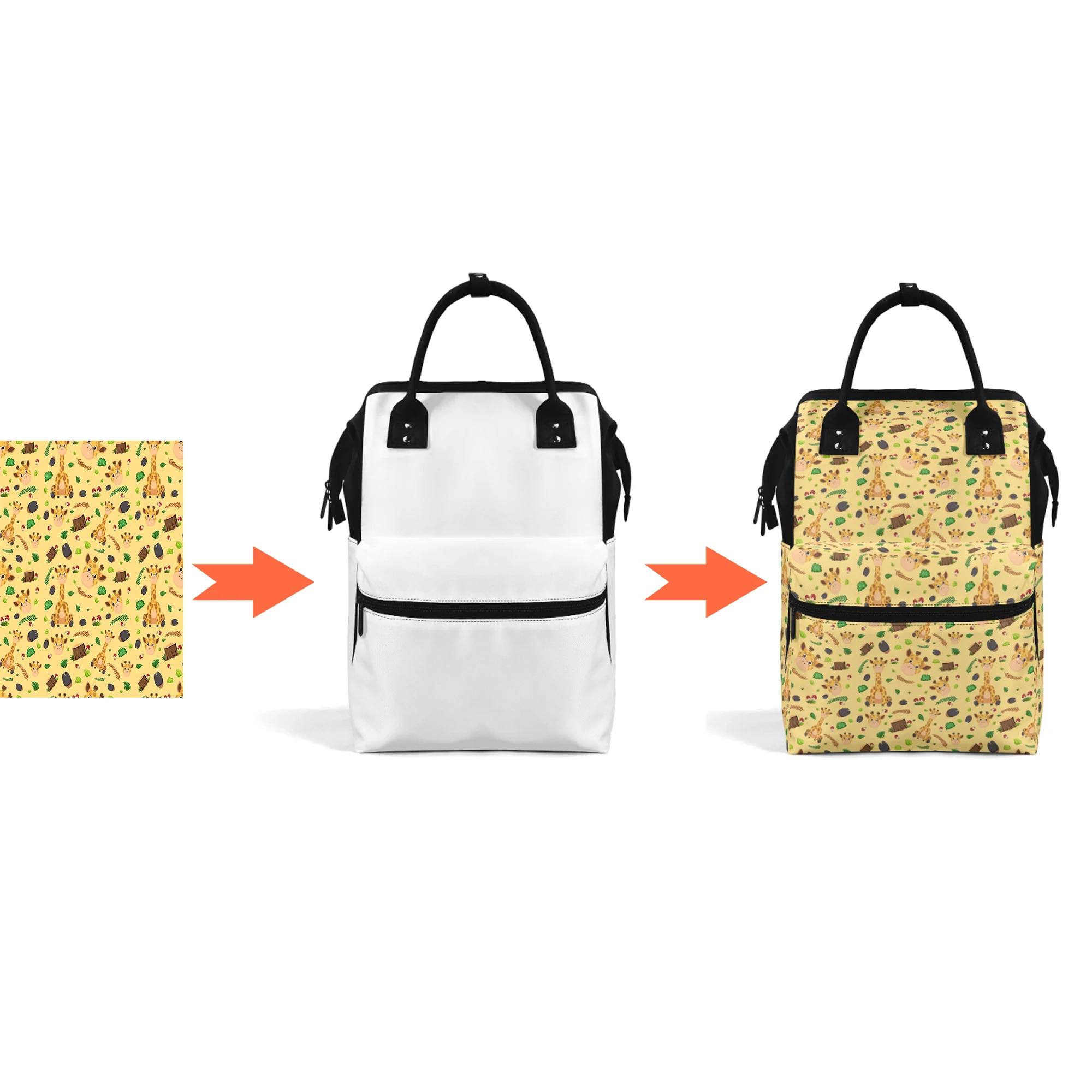 

Large Capacity Duckbill Backpack Custom Pattern/Text Logo High-Quality Durable Wear-Resistant Unisex Backpack for Men & Women