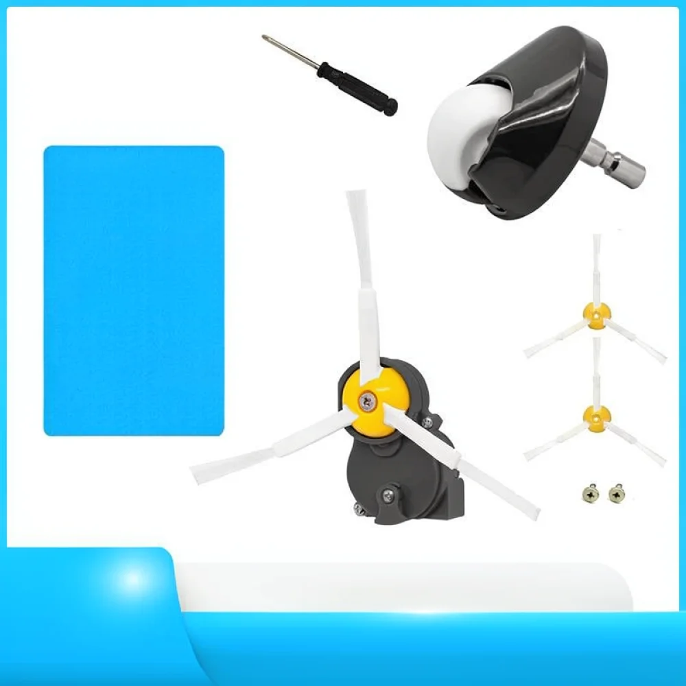 For Irobot Roomba 500 900 Series Robot Vacuum Accessories Front Guide Wheel Module Side Brush Motor Component Repair Hardware