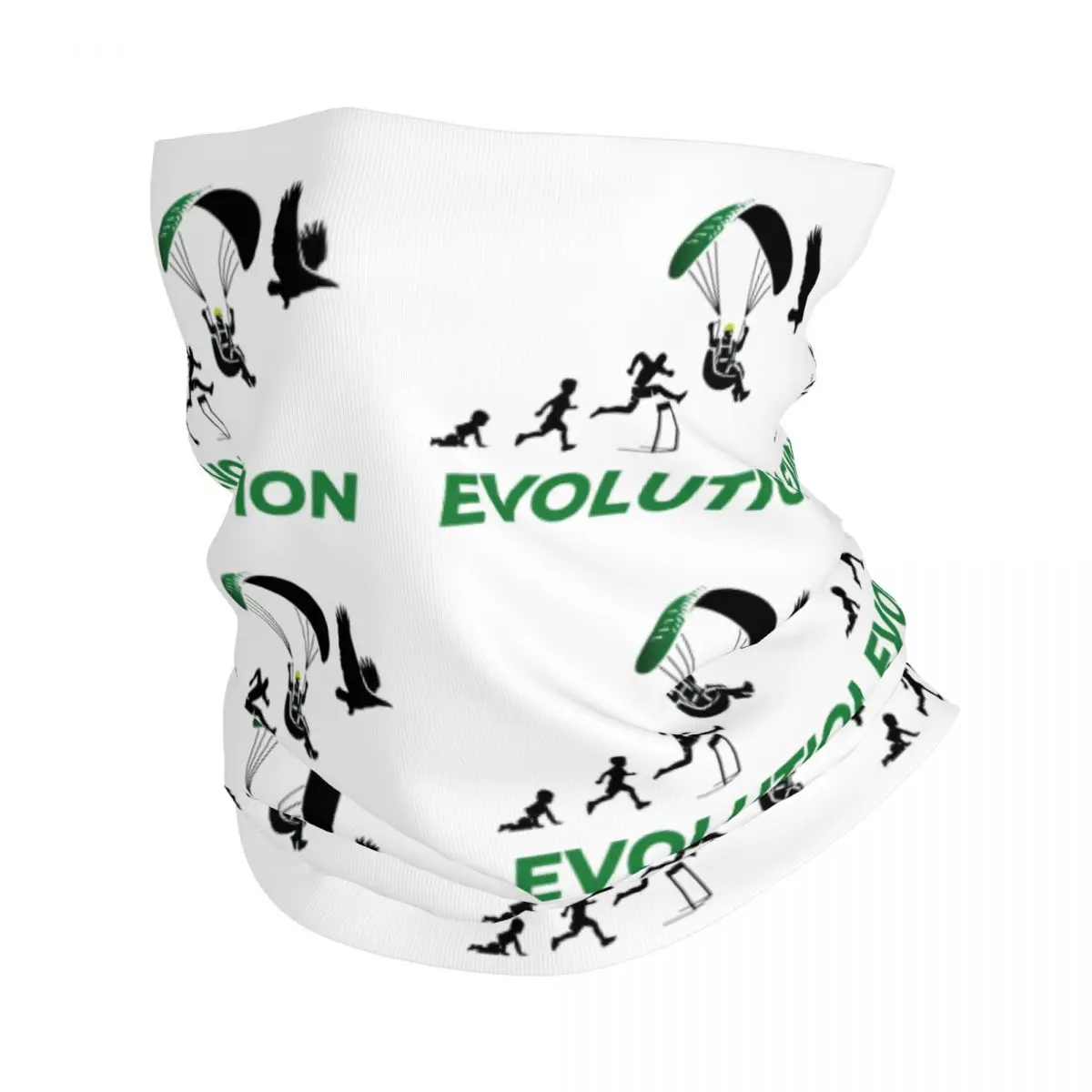 Evolution Paragliding Bandana Neck Cover Printed Wrap Scarf Multi-use Headwear Cycling Unisex Adult Winter