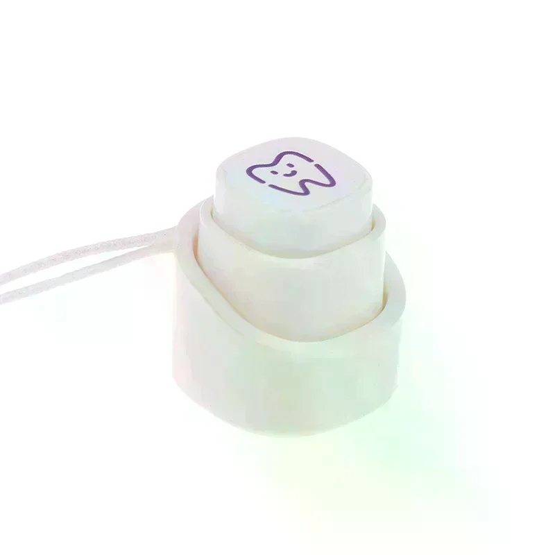 

1Pcs Cute Dentist Gift Tooth Smiling Shape Stamper for Kid Children Colorful Cartoon Stamp Dentistry Gifts Souvenirs