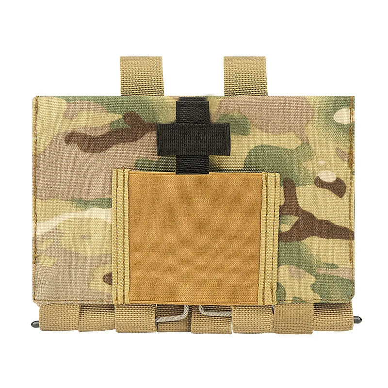 Tactical Emergency Molle Quick-release Medical Storage Bag. Tactical Portable First Aid Kit. Multi-functional.