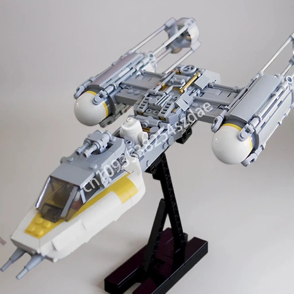 

781 шт. MOC Y Wing Rebel Fighter Star Battle Строительные блоки STEM Обучающее логическое мышление для взрослых Строительство