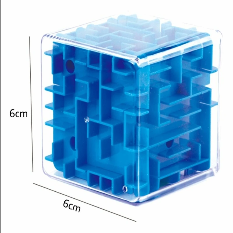 3D Cube ปริศนาเขาวงกตของเล่นการประสานมือและตา BALANCE เกมกล่องสนุกสมองเด็กของเล่นเพื่อการศึกษาเด็ก