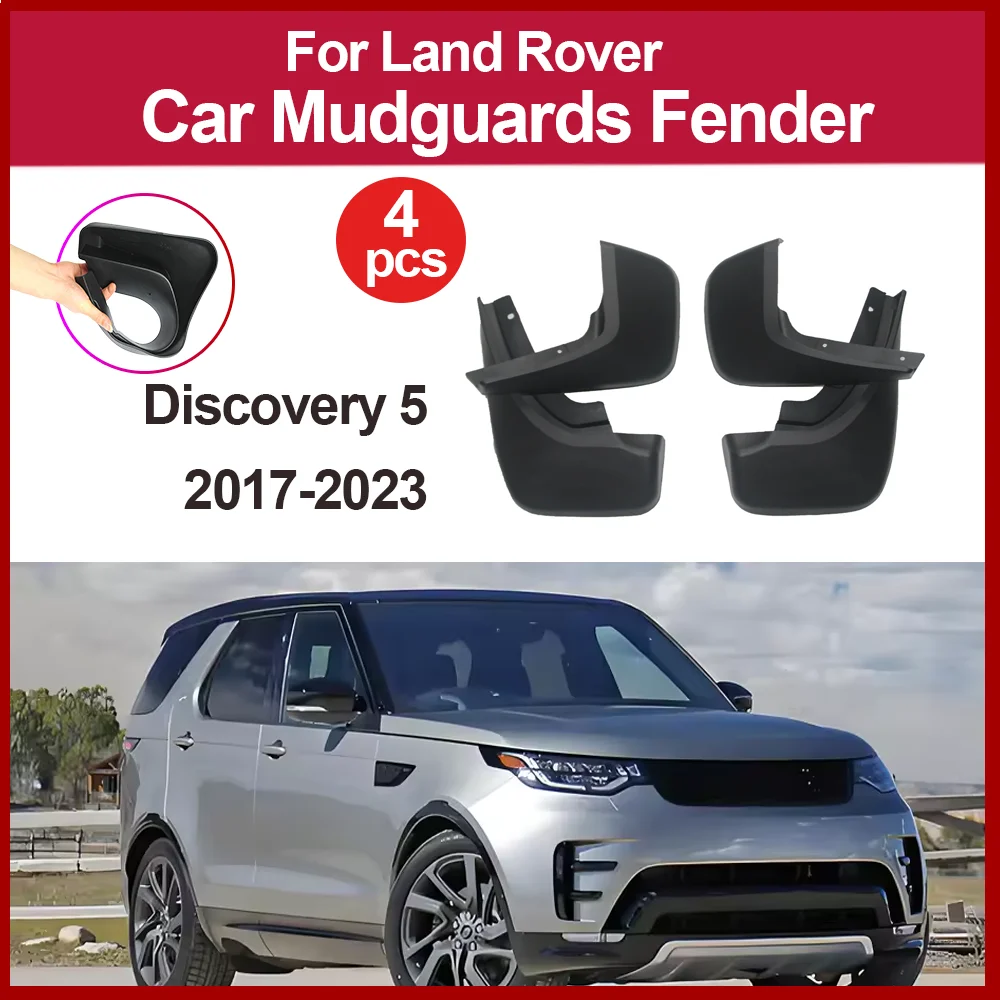 

or Land Rover Discovery 5 LR5 L462 2017-2023 Mudguards With Tow Strap Mudflaps Fender Liner Mud Flap Splash Guards Auto Parts
