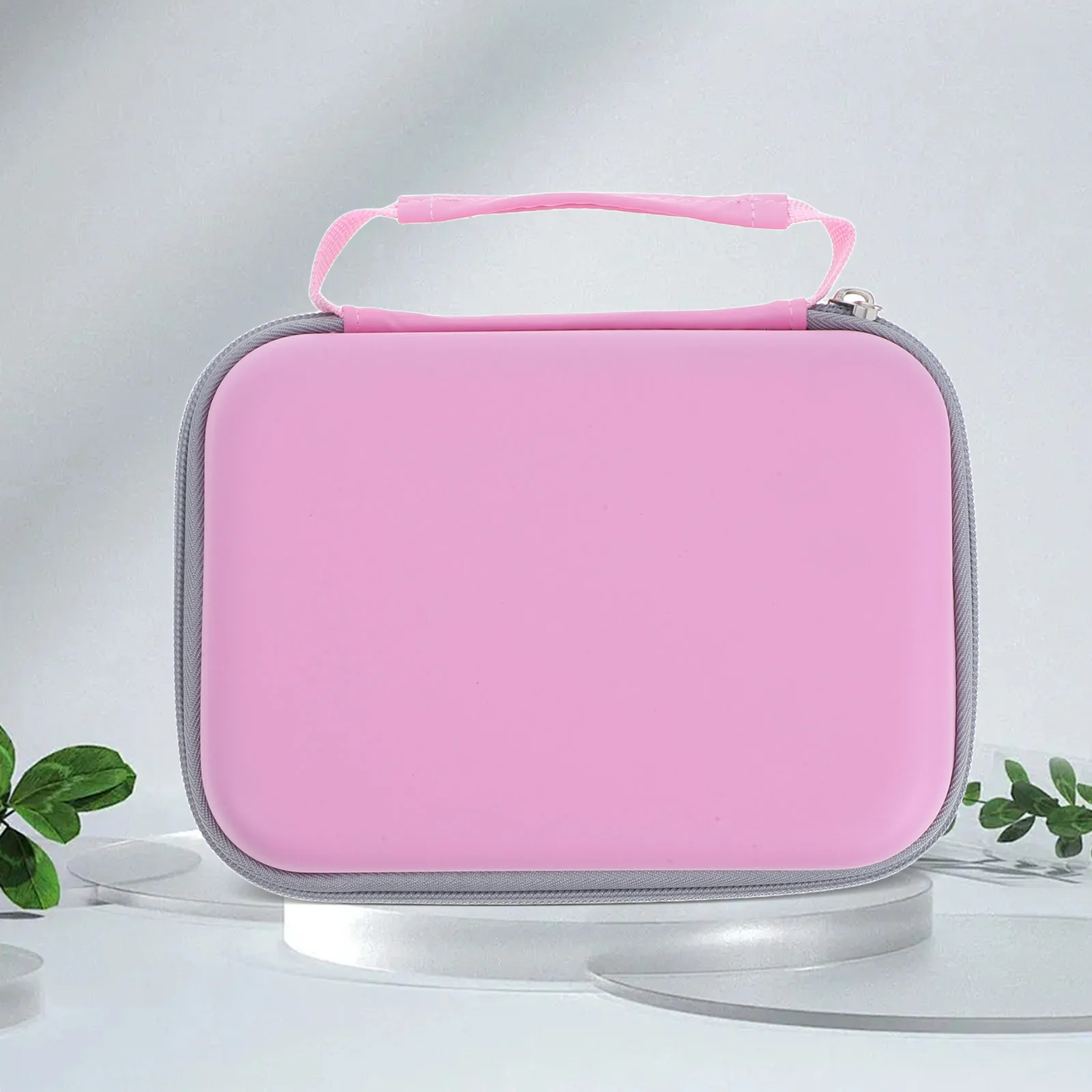 Kids Camera Bag with Compartment for Digital Camera Mini Label Printer Eva Protective Case Portable Shockproof Travel Storage