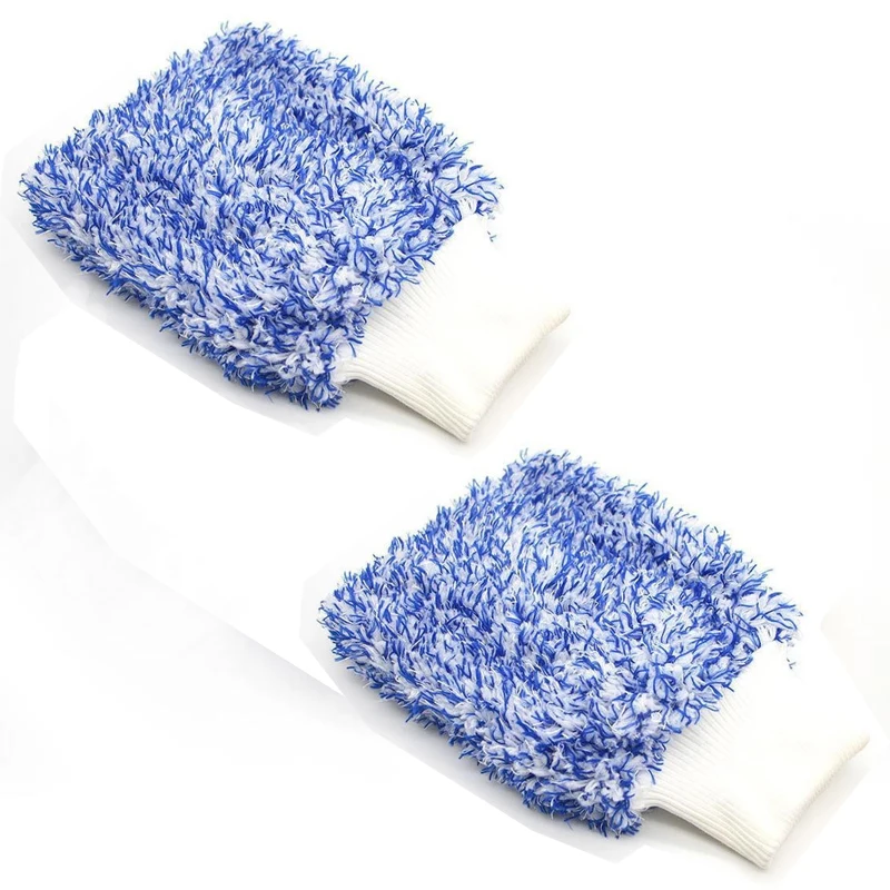 Autopoetshandschoenen Zachte microvezel wassen Hoge dichtheid Krasvrije handschoenen Autowasstraat Auto-accessoires accesorios para nto