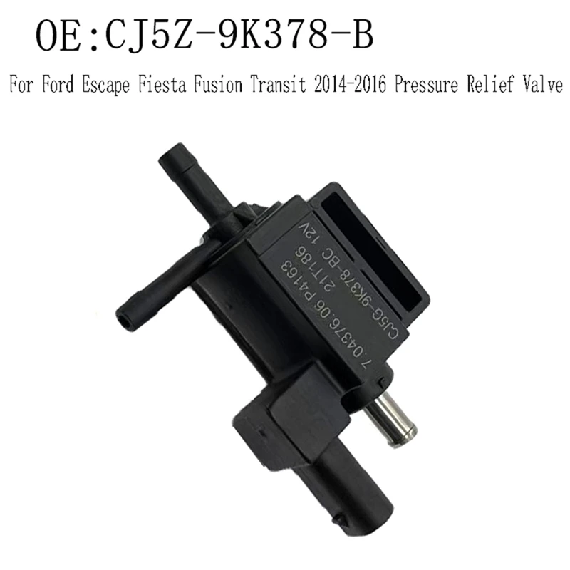 Super Sale CJ5Z9K378B Turbocharger Boost Solenoid for Ford Escape Fiesta Fusion Transit 2014-2016 Pressure Relief Valve 5