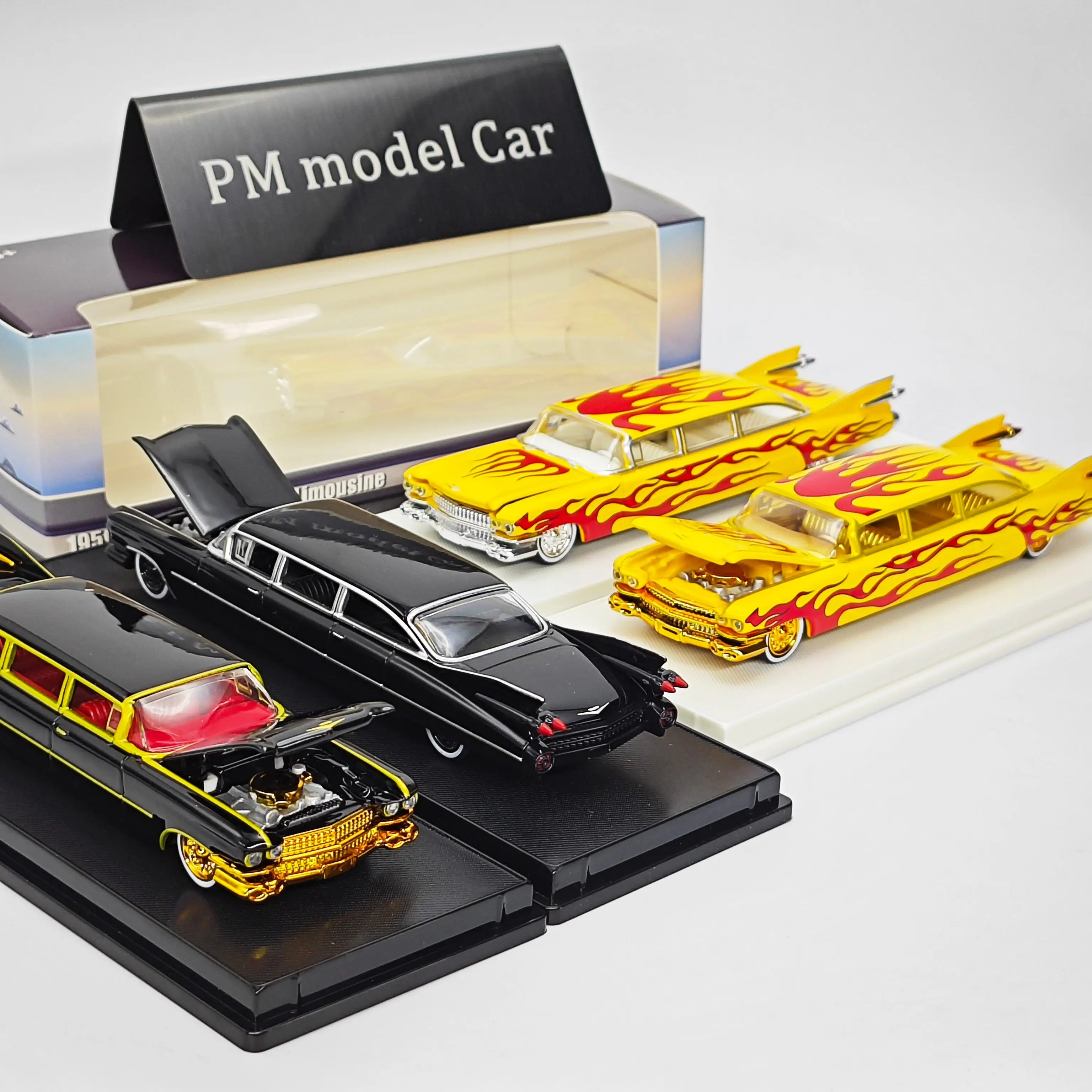 Mechanic 1:64 1959 Cadillac Eldorado Big Rocket Alloy Diecast Model Car Collectible Gift Static Display