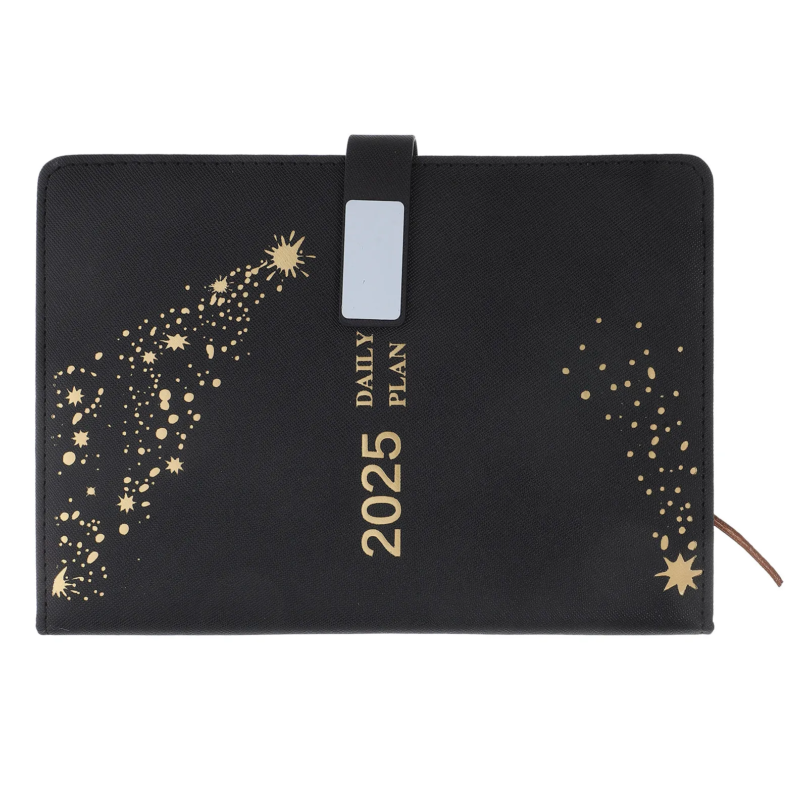 Spanish Daily Planner 2025 Portable Office Notepad Work Academic Year Organizer Schedule Task Manager Work Planner Notepad