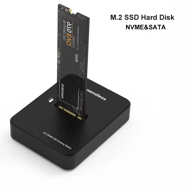 

Внешний корпус для SSD 10G, док-станция для HDD, M.2 NVME SATA SSD, внешний адаптер для чтения и записи, двойной протокол, для ПК