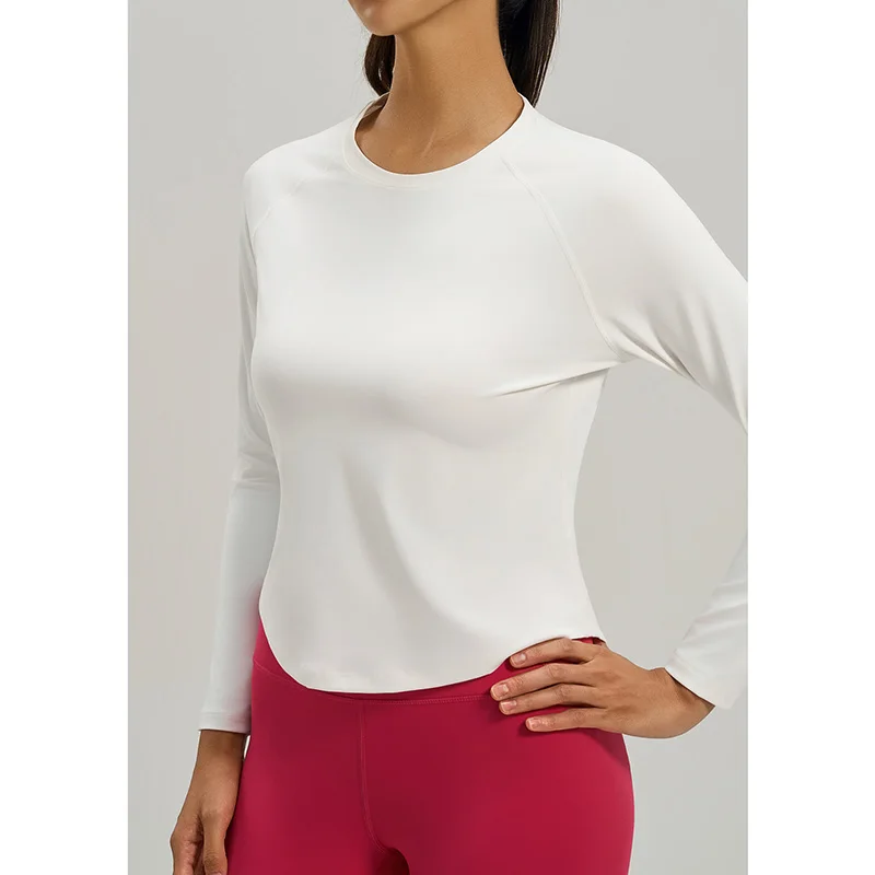 Women's Loose Back Mesh Yoga Sports Top Refreshing And Breathable Non Stick And Smooth Fabric For Sports