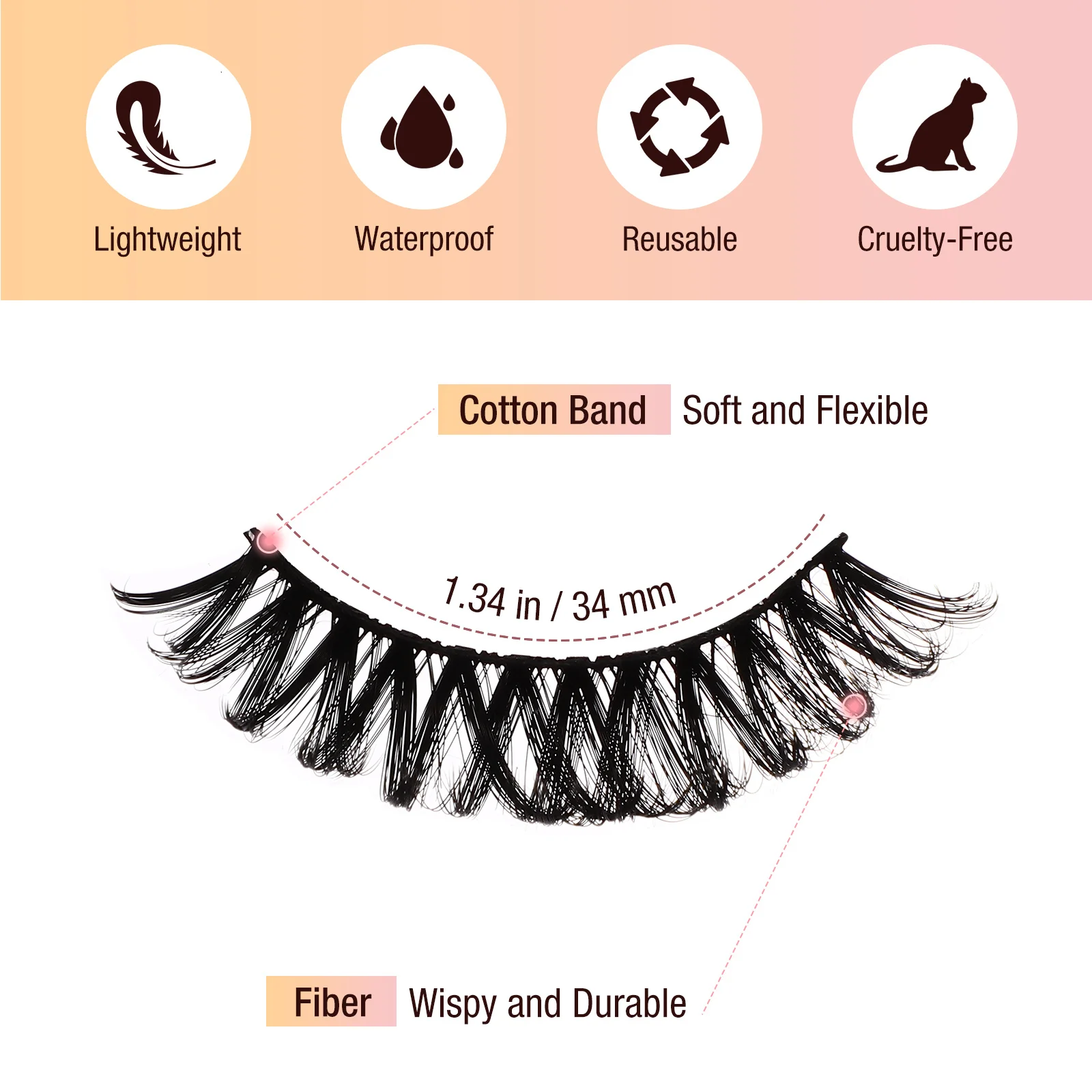 10 paia di ciglia finte ciglia naturali leggere per le donne trucco moda ciglia finte ciglia finte strumenti per il trucco delle donne