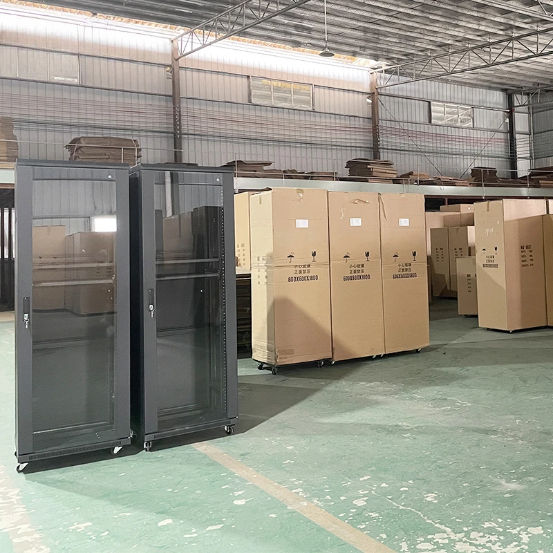 disassembly network cabinet 19 inch 27U 600mm depth standing server rack network cabinets