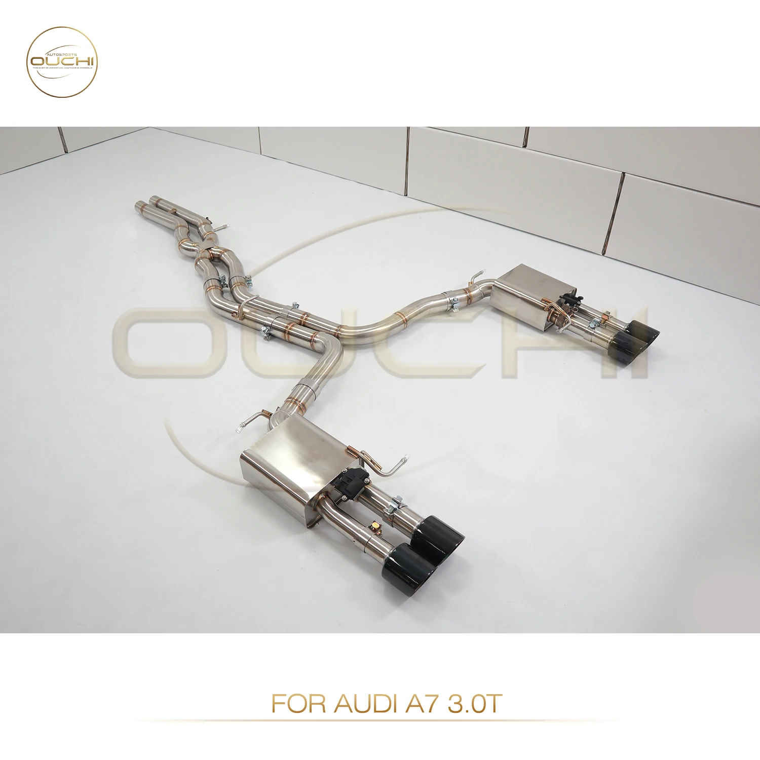 Ouchi  High Quality Stainless Steel Catback Exhaust for Audi A7 2019 3.0T Muffler with Variable Valve