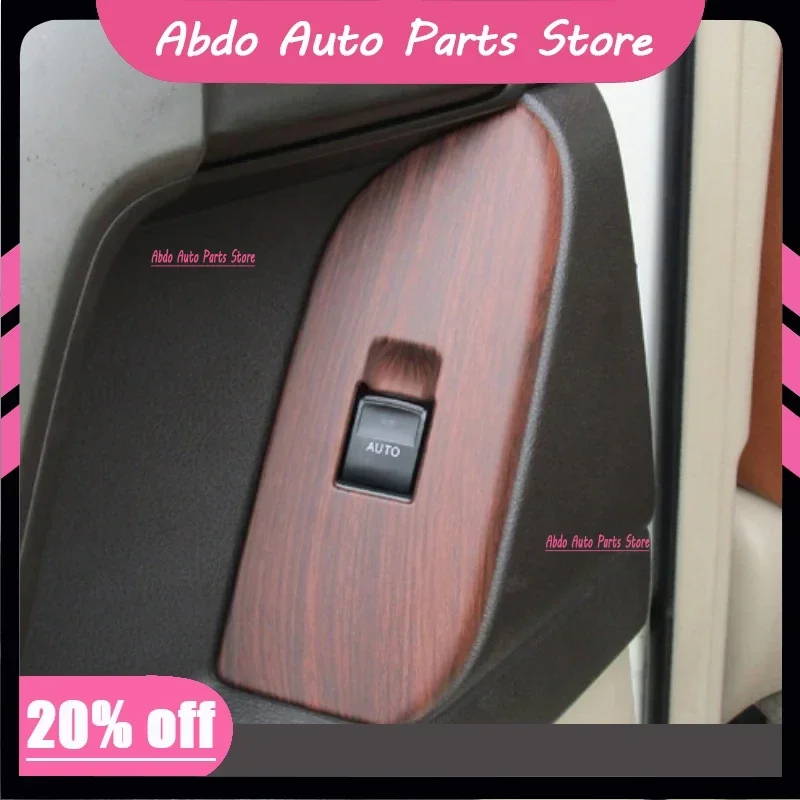 ABDO LHD For Toyota Land Cruiser Prado FJ150 150 2010-2020 ABS door armrest window lift button swtich cover glass control panle