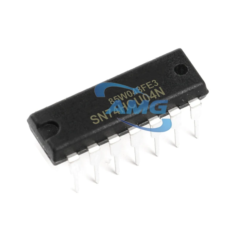 10PCS SN74HCU04N in-line package DIP14 inverter logic chip