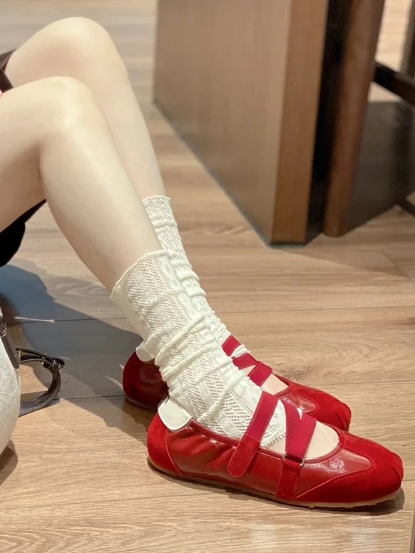 zapatos-planos-rojos-de-ballet-para-mujer-con-tiras-cruzadas-suela-suave-estilo-retro-punta-redonda-tacon-plano-tipo-ma