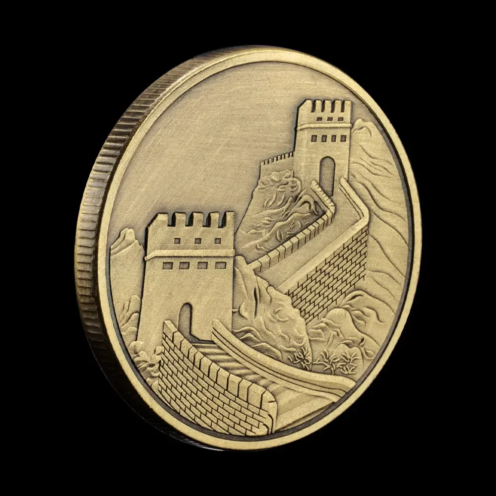 China's Great Wall Commemorative Coin Beijing Temple of Heaven Ancient Architecture Collectible Coins