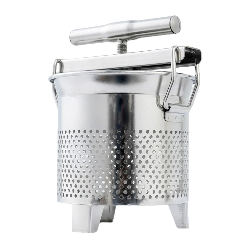 Stainless steel vegetable stuffing squeezer, household rice wine squeezer