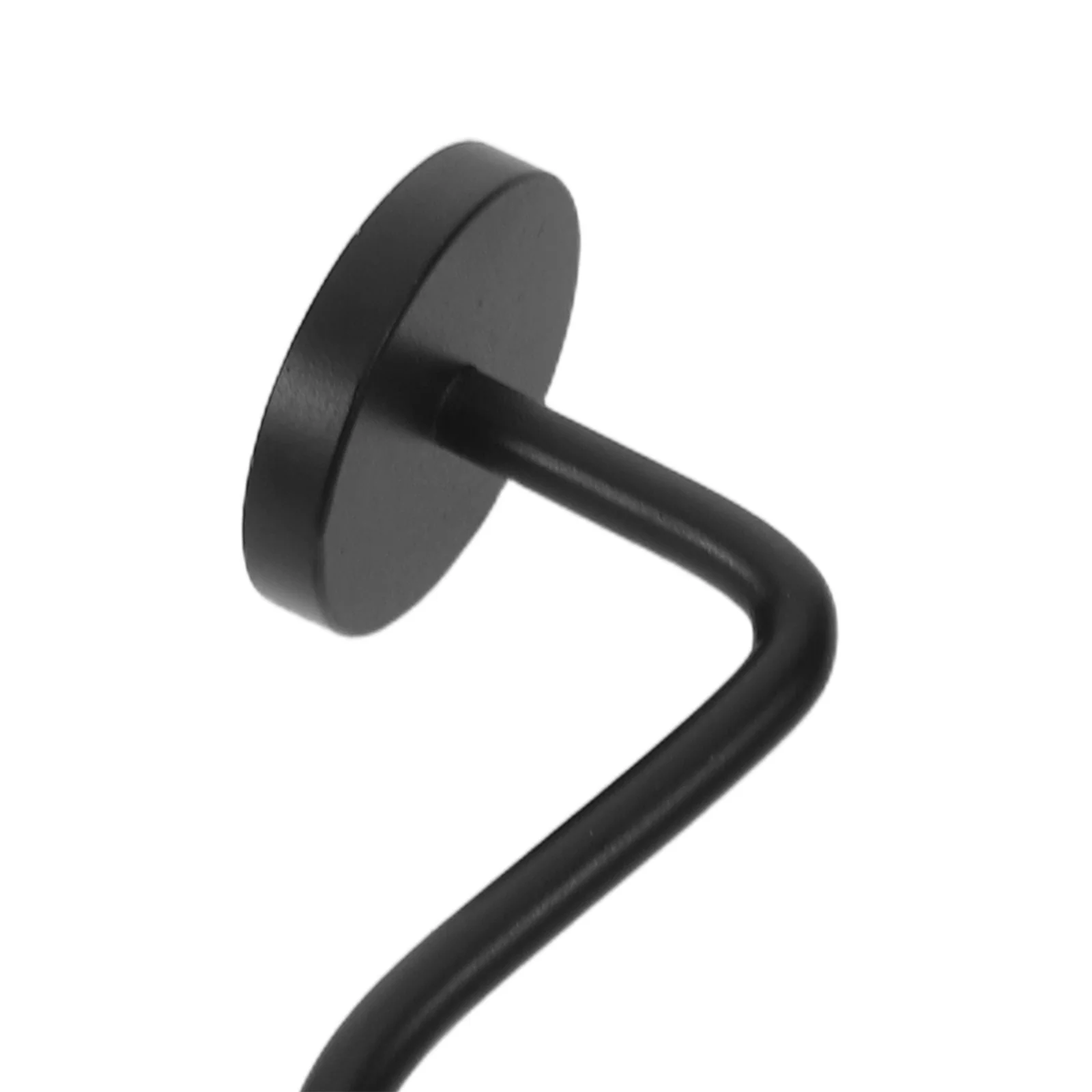 24Pcs Metal Shower Curtain Hooks Black Round Heavy Duty Bathroom Hangers for Rods Drapery Farmhouse Decorative Curtain Rings