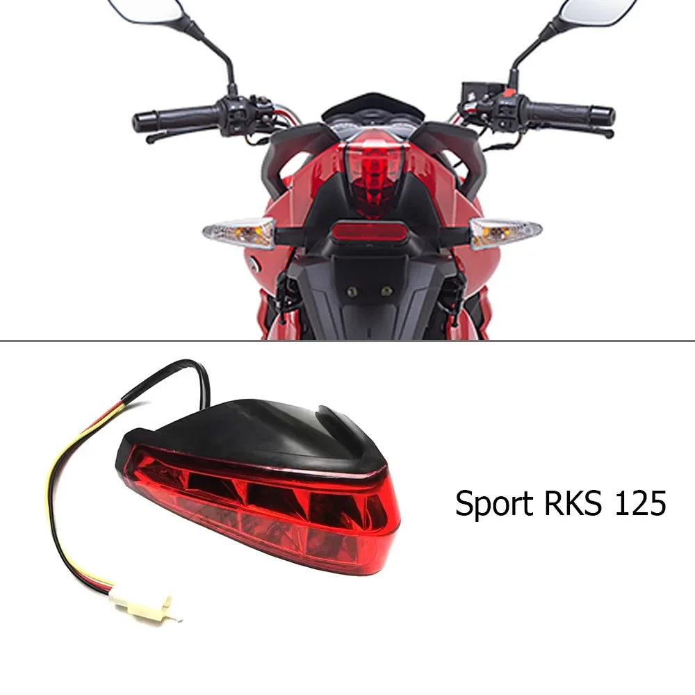 

New Fit Rks 125 Sport Motorcycle Accessories Taillight Brake Light Brake Lights For Keeway Sport RKS 125 Rks125