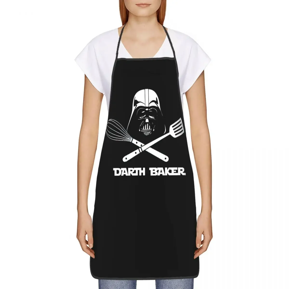 Call Me Darth Baker Apron Women Men Unisex Bib Gift For Movie Lover Cooking Kitchen Tablier Cuisine Chef Painting