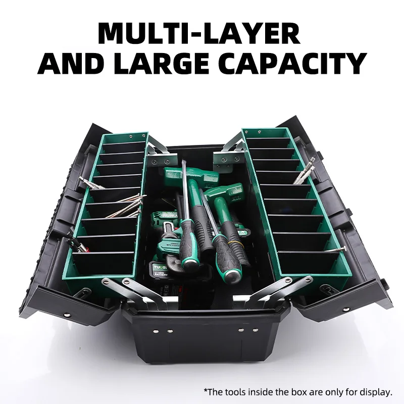 Портативный многофункциональный складной ящик для инструментов большой емкости, настраиваемый OEM-фурнитура, бытовой чехол для ремонта автомобиля