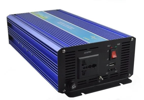 60hz solar generator dc to ac solar power inverter 12v to 220v 1500w 12v to 110v adapter battery to ac converter